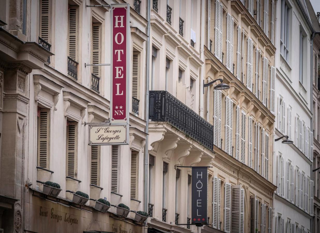 Hotel Saint Georges Lafayette Paris Exterior foto